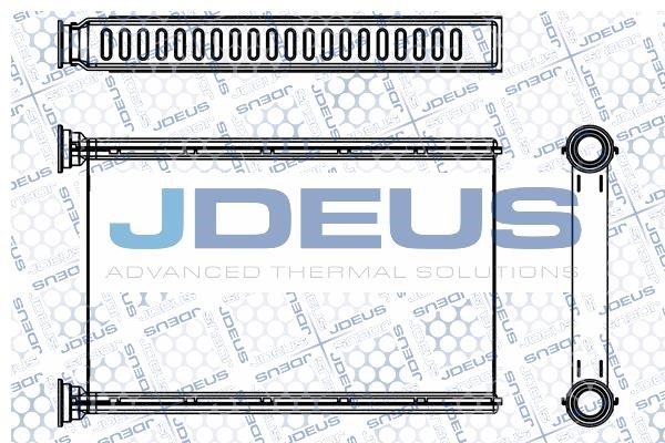 J. Deus M-2050680 Теплообмінник, система опалення салону M2050680: Приваблива ціна - Купити в Україні на EXIST.UA!