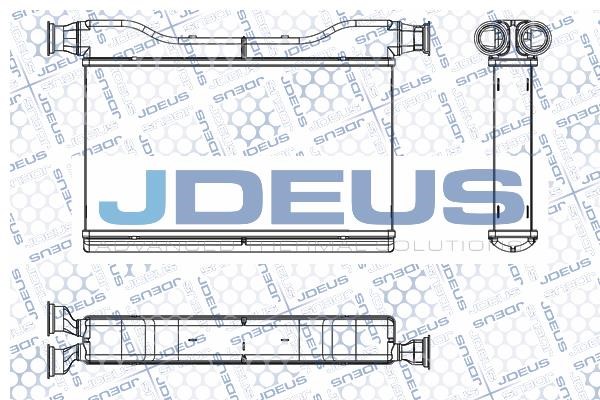 J. Deus M-2050860 Теплообмінник, система опалення салону M2050860: Приваблива ціна - Купити в Україні на EXIST.UA!