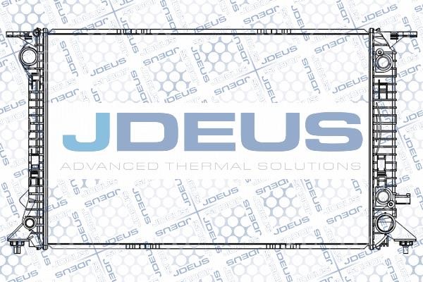 J. Deus M-0010500 Радіатор охолодження двигуна M0010500: Купити в Україні - Добра ціна на EXIST.UA!