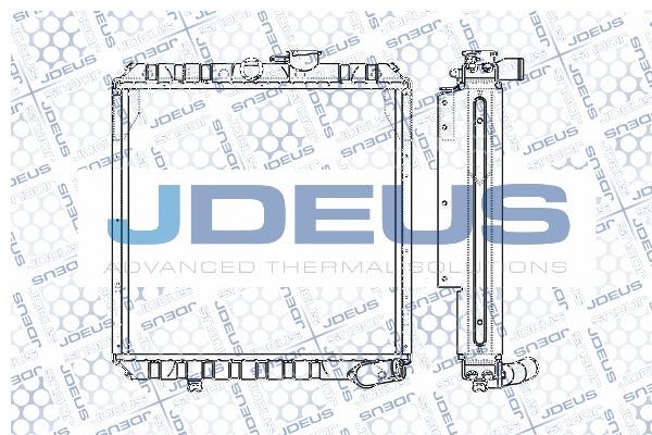 J. Deus M-0020090 Радіатор охолодження двигуна M0020090: Купити в Україні - Добра ціна на EXIST.UA!