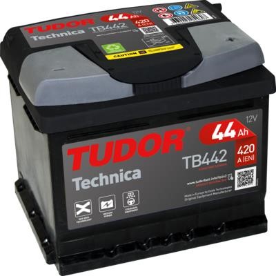 Tudor _TB442 Акумулятор Tudor 12В 44Ач 420А(EN) R+ TB442: Приваблива ціна - Купити в Україні на EXIST.UA!