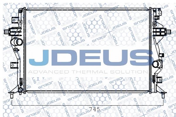 J. Deus M-0540660 Радіатор охолодження двигуна M0540660: Приваблива ціна - Купити в Україні на EXIST.UA!