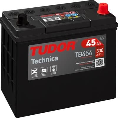 Tudor _TB454 Акумулятор Tudor 12В 45Ач 330А(EN) R+ TB454: Приваблива ціна - Купити в Україні на EXIST.UA!