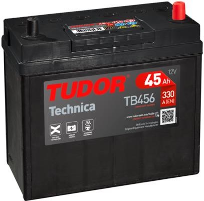 Tudor _TB456 Акумулятор Tudor 12В 45Ач 330А(EN) R+ TB456: Купити в Україні - Добра ціна на EXIST.UA!