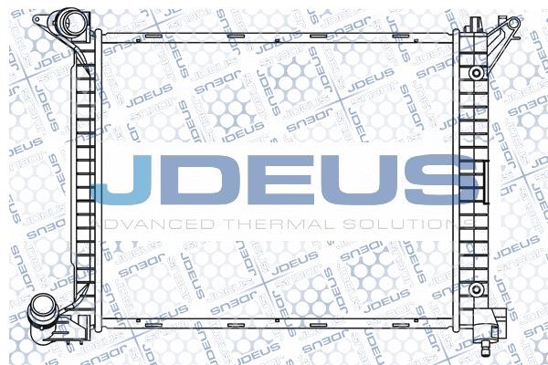 J. Deus M-0700060 Радіатор охолодження двигуна M0700060: Купити в Україні - Добра ціна на EXIST.UA!