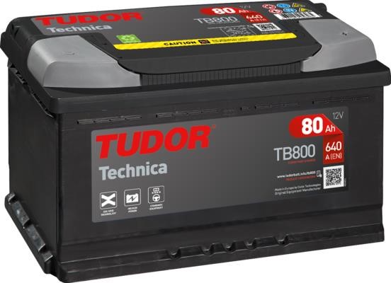 Tudor _TB800 Акумулятор Tudor 12В 80Ач 640А(EN) R+ TB800: Купити в Україні - Добра ціна на EXIST.UA!