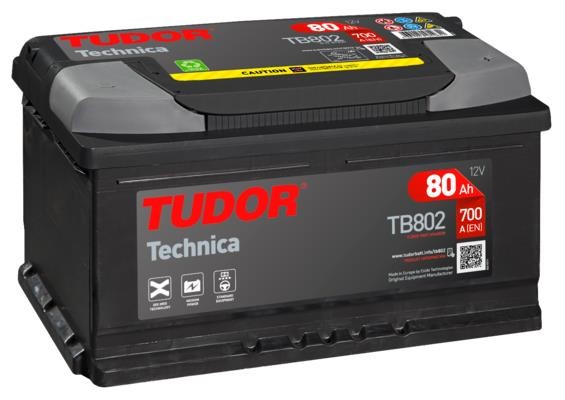 Tudor _TB802 Акумулятор Tudor 12В 80Ач 700А(EN) R+ TB802: Купити в Україні - Добра ціна на EXIST.UA!