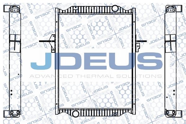 J. Deus M-1230930 Радіатор, система охолодження двигуна M1230930: Купити в Україні - Добра ціна на EXIST.UA!