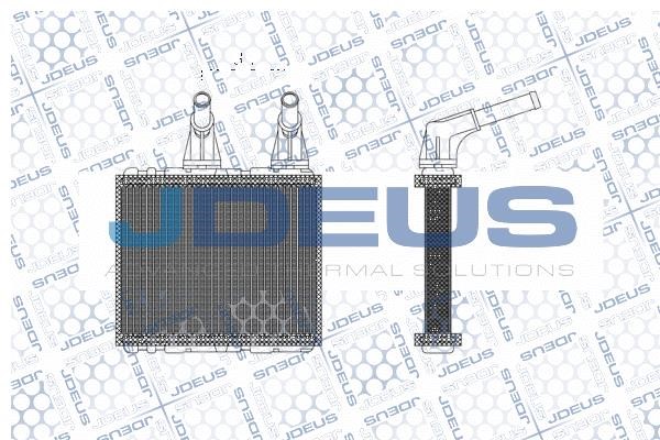 J. Deus M-2190310 Радіатор опалювача салону M2190310: Приваблива ціна - Купити в Україні на EXIST.UA!