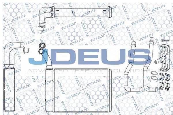 J. Deus M-2210370 Радіатор опалювача салону M2210370: Приваблива ціна - Купити в Україні на EXIST.UA!