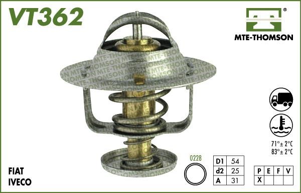MTE-Thomson VT36271 Термостат, охолоджувальна рідина VT36271: Купити в Україні - Добра ціна на EXIST.UA!