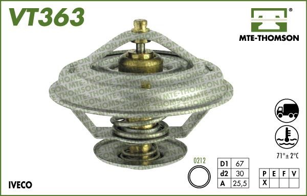 MTE-Thomson VT36371 Термостат, охолоджувальна рідина VT36371: Купити в Україні - Добра ціна на EXIST.UA!