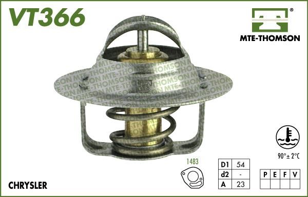 MTE-Thomson VT36690 Термостат VT36690: Купити в Україні - Добра ціна на EXIST.UA!