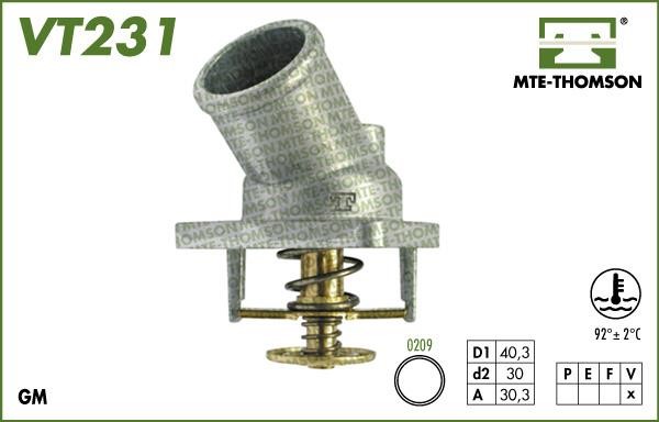 MTE-Thomson VT23192 Термостат, охолоджувальна рідина VT23192: Купити в Україні - Добра ціна на EXIST.UA!