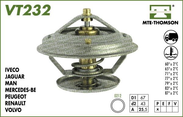 MTE-Thomson VT23287 Термостат VT23287: Купити в Україні - Добра ціна на EXIST.UA!