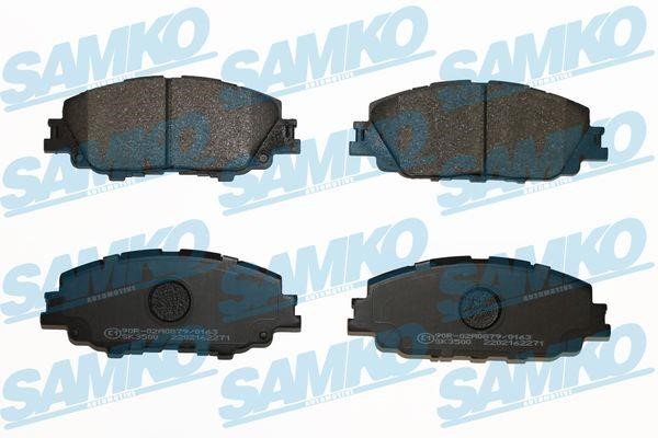 Samko 5SP2271 Гальмівні колодки, комплект 5SP2271: Купити в Україні - Добра ціна на EXIST.UA!