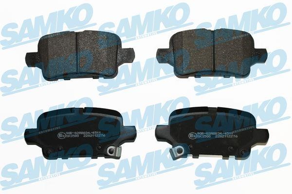 Samko 5SP2276 Гальмівні колодки, комплект 5SP2276: Купити в Україні - Добра ціна на EXIST.UA!