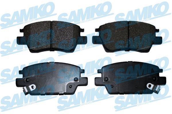 Samko 5SP2051 Гальмівні колодки, комплект 5SP2051: Купити в Україні - Добра ціна на EXIST.UA!