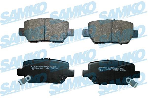 Samko 5SP2226 Гальмівні колодки, комплект 5SP2226: Купити в Україні - Добра ціна на EXIST.UA!