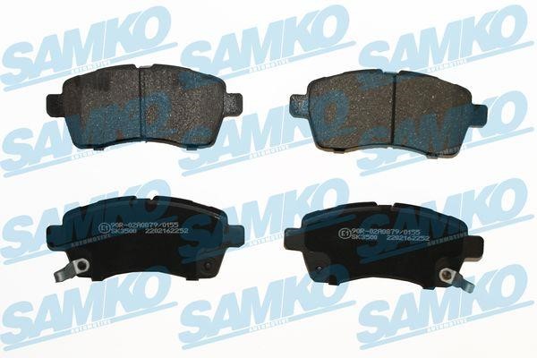 Samko 5SP2252 Гальмівні колодки, комплект 5SP2252: Купити в Україні - Добра ціна на EXIST.UA!