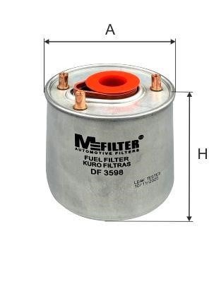 M-Filter DF 3598 Фільтр палива DF3598: Приваблива ціна - Купити в Україні на EXIST.UA!