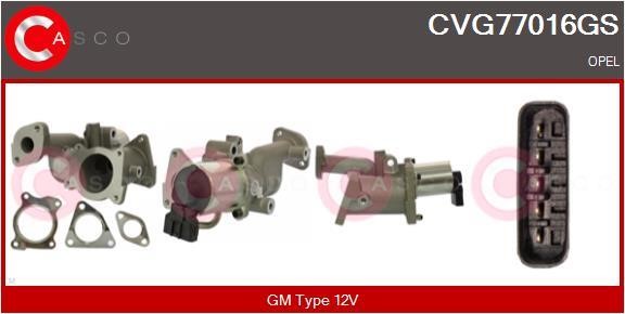 Casco CVG77016GS Клапан рециркуляції відпрацьованих газів EGR CVG77016GS: Купити в Україні - Добра ціна на EXIST.UA!