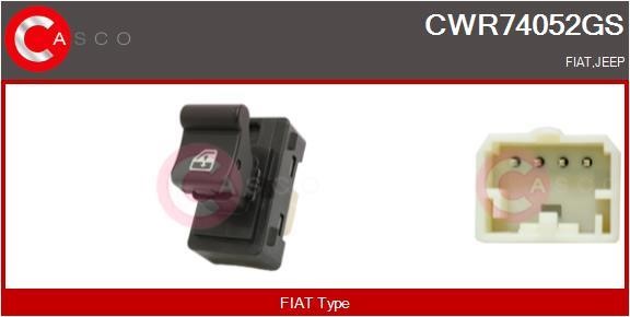 Casco CWR74052GS Кнопка склопідіймача CWR74052GS: Купити в Україні - Добра ціна на EXIST.UA!