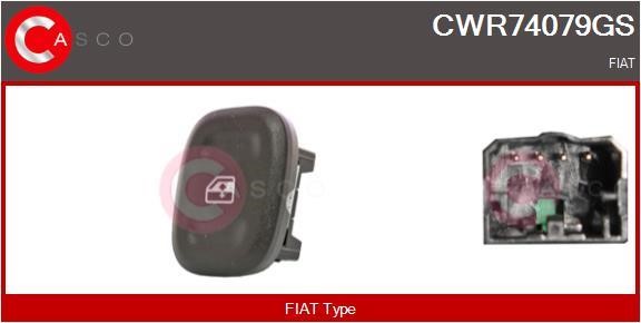 Casco CWR74079GS Кнопка склопідіймача CWR74079GS: Купити в Україні - Добра ціна на EXIST.UA!