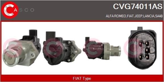 Casco CVG74011AS Клапан рециркуляції відпрацьованих газів EGR CVG74011AS: Купити в Україні - Добра ціна на EXIST.UA!