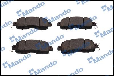 Mando MPN18 Гальмівні колодки передні, комплект MPN18: Приваблива ціна - Купити в Україні на EXIST.UA!
