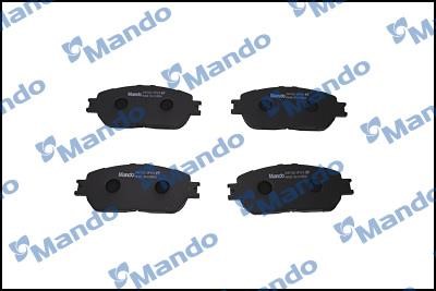 Mando MPT45 Гальмівні колодки передні, комплект MPT45: Купити в Україні - Добра ціна на EXIST.UA!