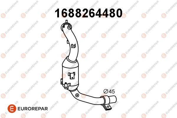 Eurorepar 1688264480 Каталізатор 1688264480: Купити в Україні - Добра ціна на EXIST.UA!