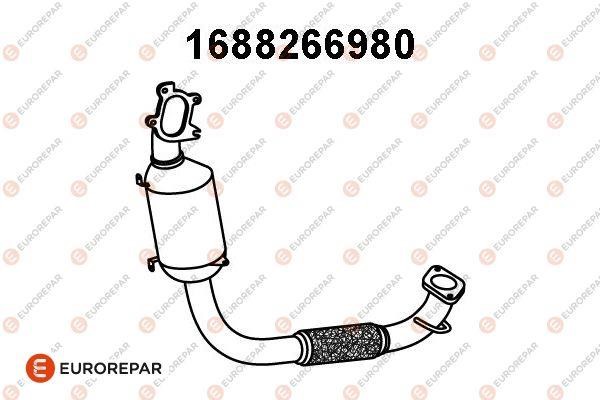 Eurorepar 1688266980 Каталізатор 1688266980: Купити в Україні - Добра ціна на EXIST.UA!