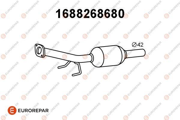 Eurorepar 1688268680 Каталізатор 1688268680: Купити в Україні - Добра ціна на EXIST.UA!