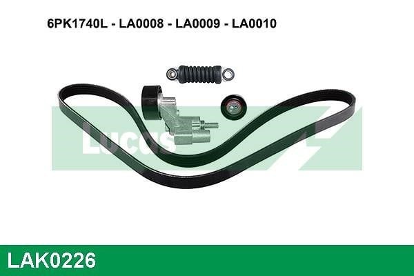 TRW LAK0226 Комплект ременя генератора LAK0226: Купити в Україні - Добра ціна на EXIST.UA!