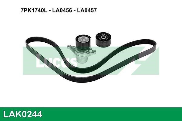 Lucas Electrical LAK0244 Комплект ременя генератора LAK0244: Купити в Україні - Добра ціна на EXIST.UA!