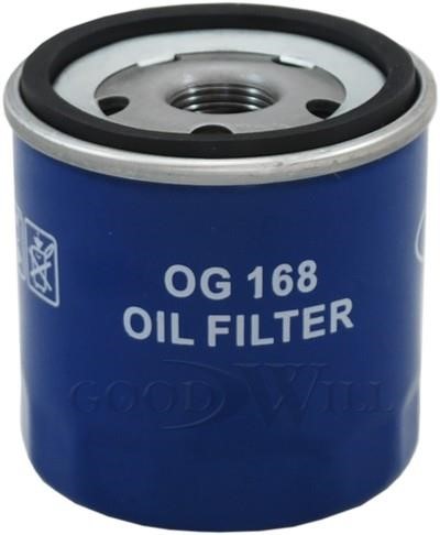 Goodwill OG 168 Фільтр масляний OG168: Купити в Україні - Добра ціна на EXIST.UA!