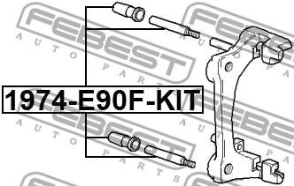 Купить Febest 1974-E90F-KIT по низкой цене в Украине!