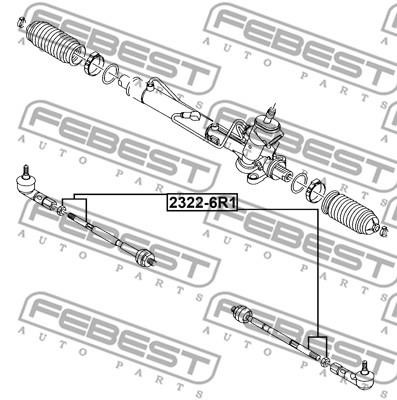 Купить Febest 2322-6R1 по низкой цене в Украине!