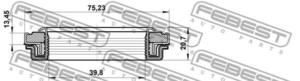 Купить Febest 95RFW40751321X – отличная цена на EXIST.UA!