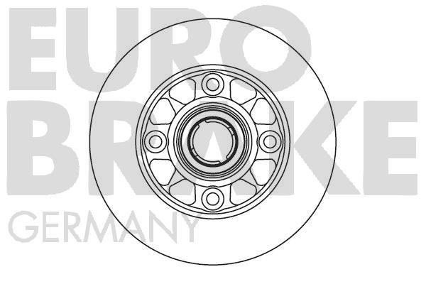 Eurobrake 5815203214 Гальмівний диск 5815203214: Приваблива ціна - Купити в Україні на EXIST.UA!