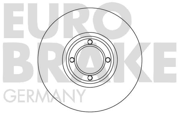 Eurobrake 5815201210 Гальмівний диск 5815201210: Купити в Україні - Добра ціна на EXIST.UA!