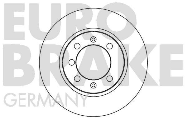 Eurobrake 5815204102 Диск гальмівний 5815204102: Купити в Україні - Добра ціна на EXIST.UA!