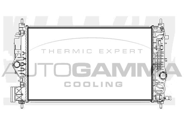 Autogamma 107234 Радіатор охолодження двигуна 107234: Купити в Україні - Добра ціна на EXIST.UA!