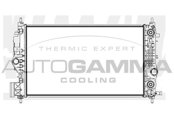 Autogamma 107235 Радіатор охолодження двигуна 107235: Купити в Україні - Добра ціна на EXIST.UA!