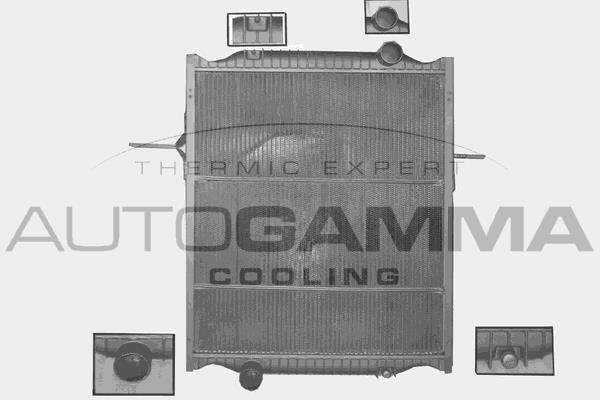 Autogamma 403268 Радіатор, система охолодження двигуна 403268: Купити в Україні - Добра ціна на EXIST.UA!