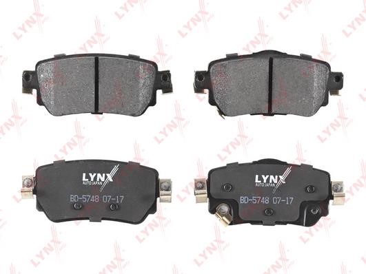 LYNXauto BD-5748 Гальмівні колодки, комплект BD5748: Купити в Україні - Добра ціна на EXIST.UA!