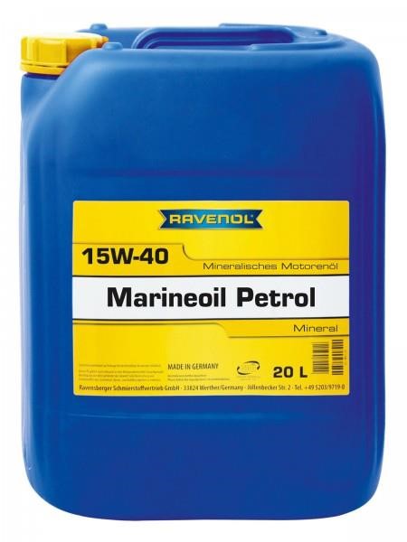 Ravenol 1163200-020-01-999 Моторна олива Ravenol Marineoil Petrol 15W-40, 20л 116320002001999: Купити в Україні - Добра ціна на EXIST.UA!