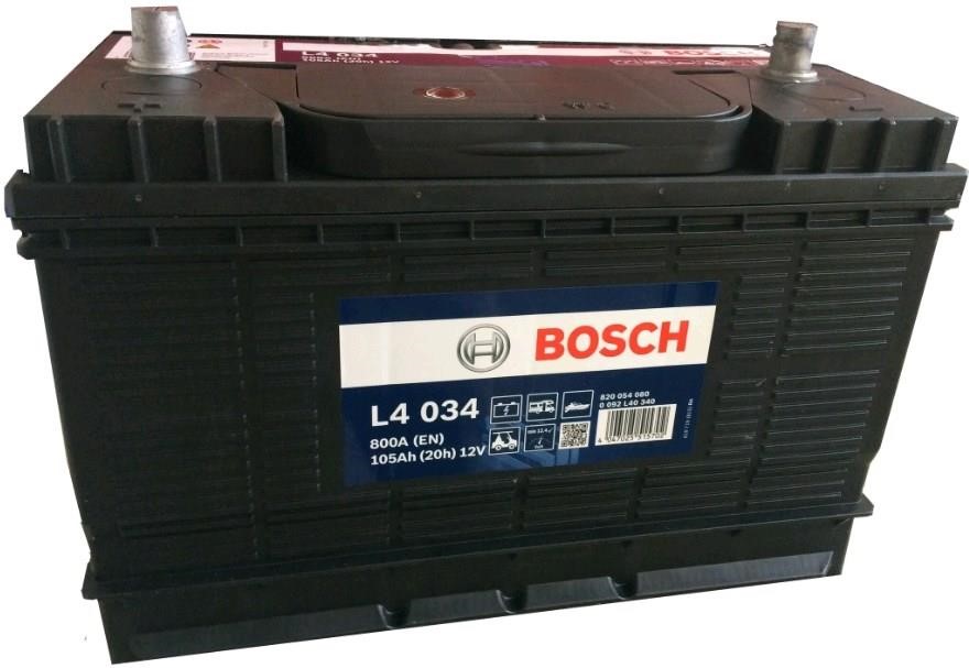 Акумулятор Bosch 12В 105Ач 800А(EN) L+ Bosch 0 092 L40 350