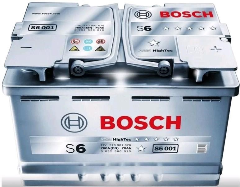Bosch 0 092 S60 010 Акумулятор Bosch 12В 70Ач 760А(EN) R+ 0092S60010: Приваблива ціна - Купити в Україні на EXIST.UA!